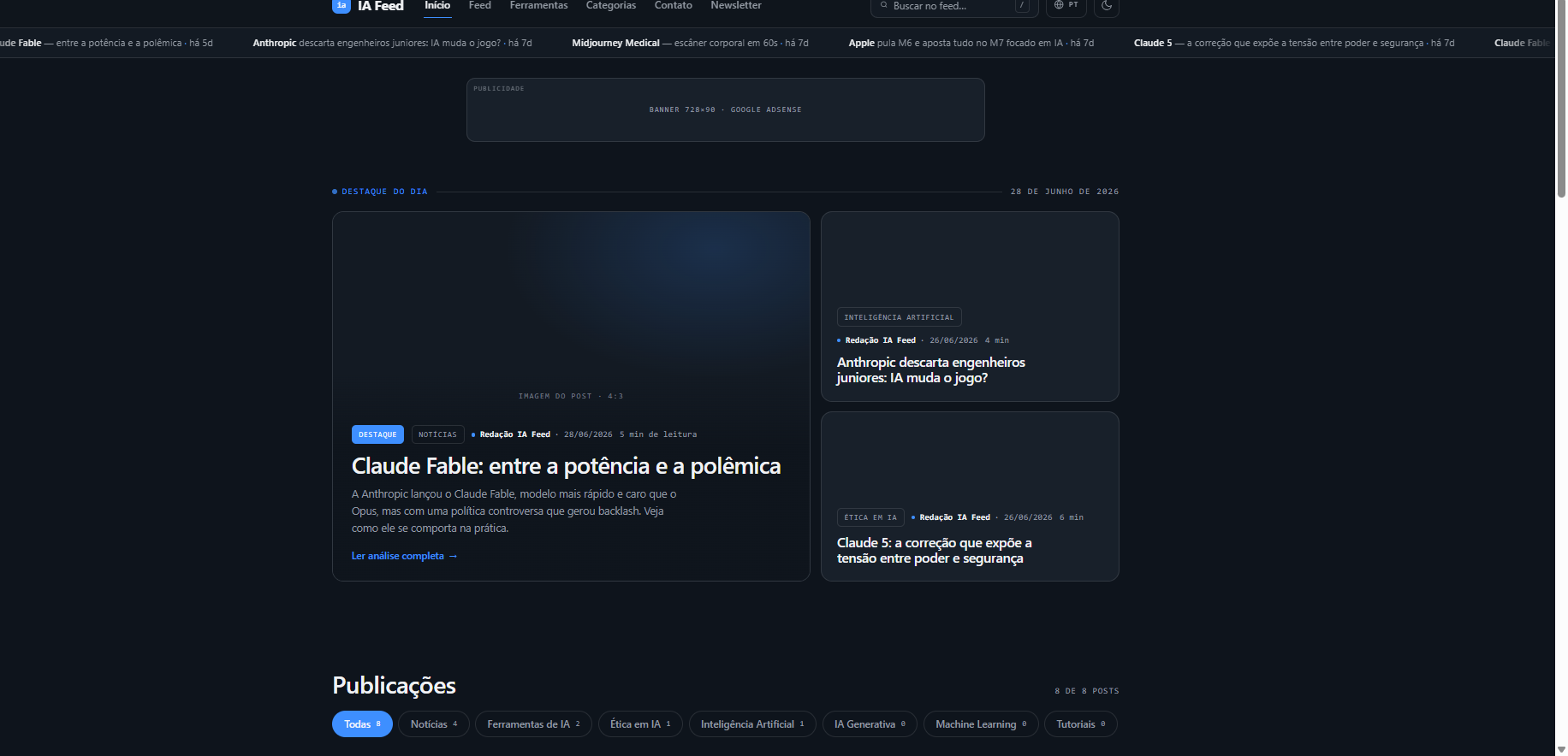 Portal IAFeed
