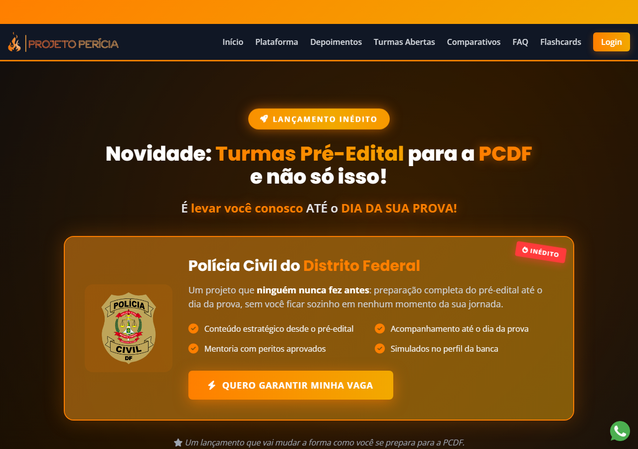 Projeto Perícia